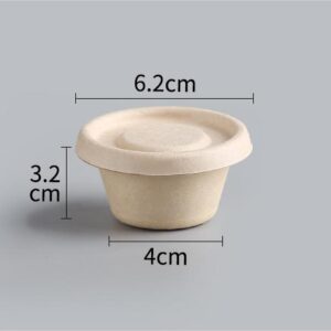 2oz compostable sauce cups