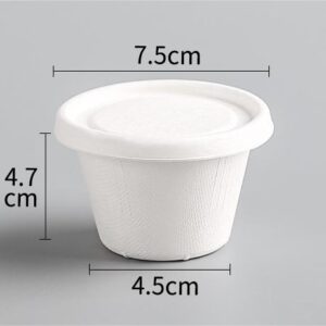 4oz biodegradable sauce cups